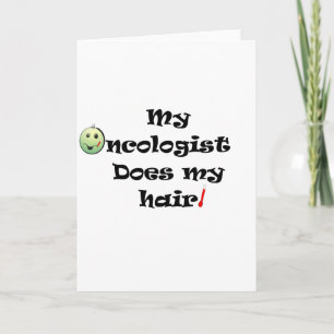 ChemoHair Blk Ltrs Card