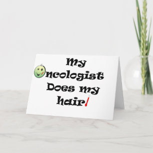 ChemoHair Blk Ltrs Card