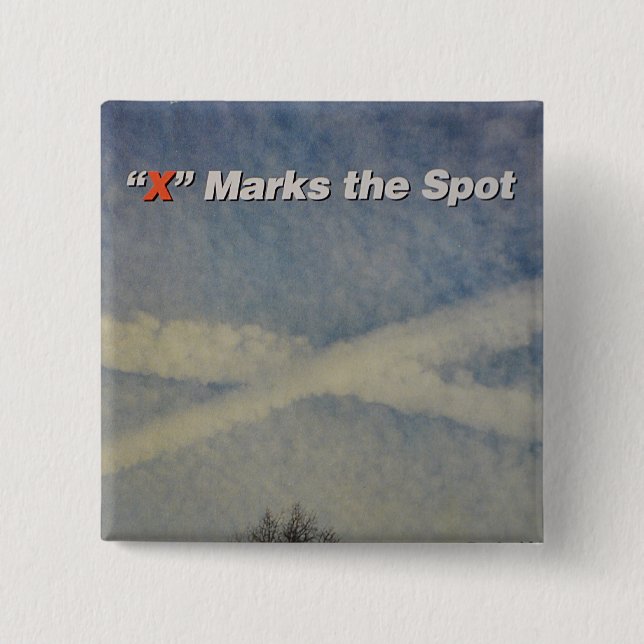 Chemtrail Button (Front)