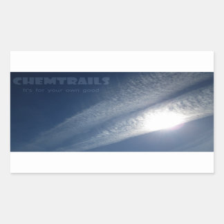 Chemtrails It's for your own good Sticker