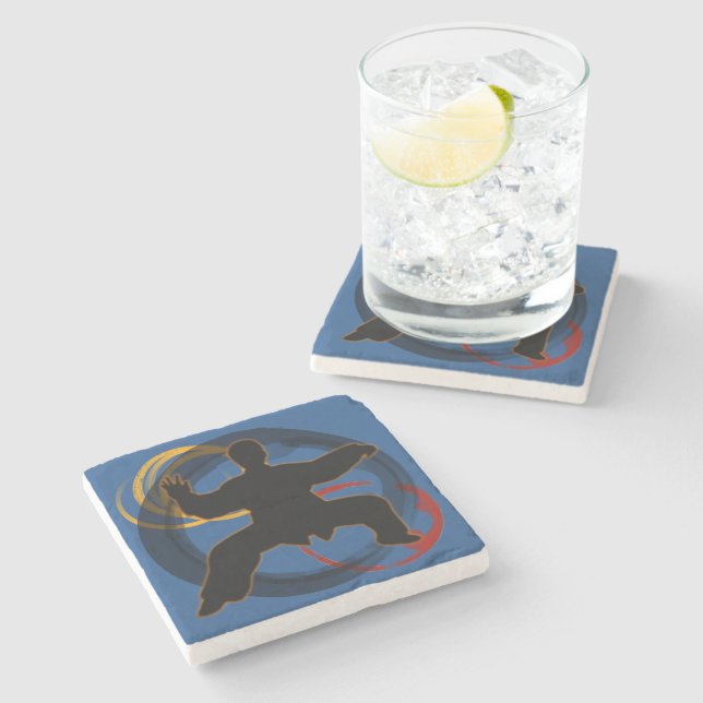 Chen Tai Chi Stone Coaster (Side)