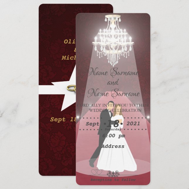 Chendelier Invitation (Front/Back)