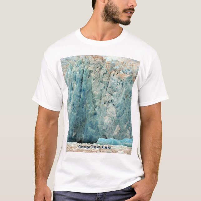 Chenega Glacier, Alaska T-Shirt (Front)
