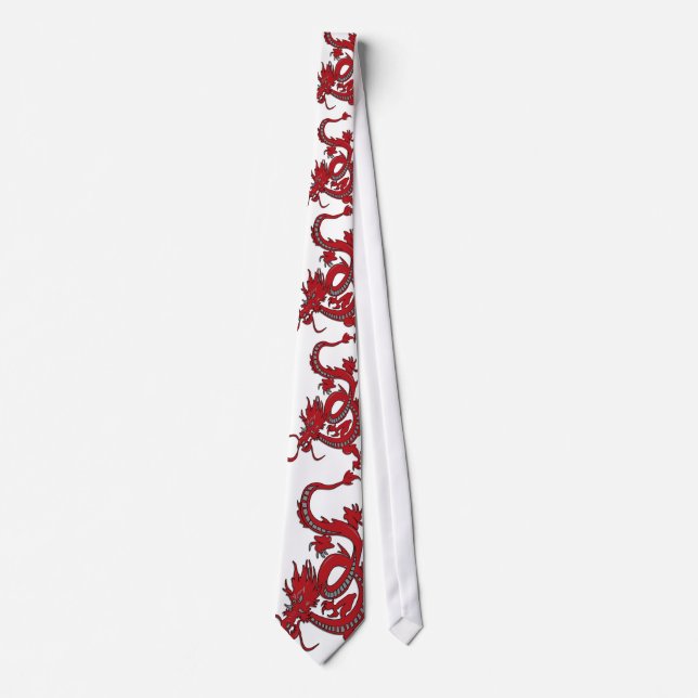 Chenese Dragon - Chinese New Year Tie (Front)