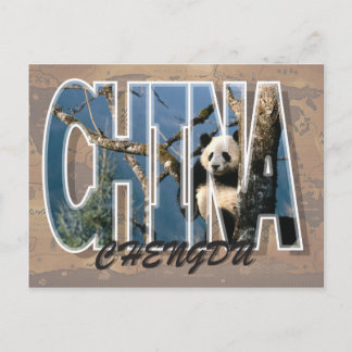 Chengdu, China Postcard