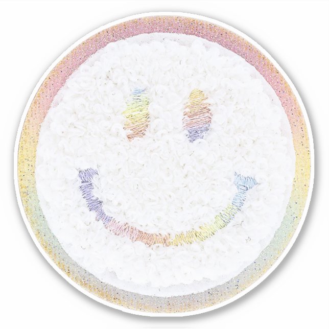 Chenille Smile face (Front)