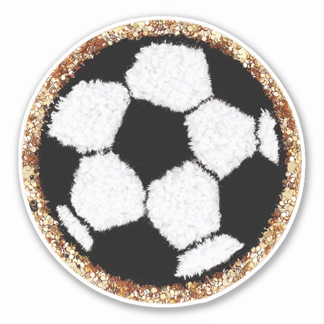 Chenille Soccer ball (Front)