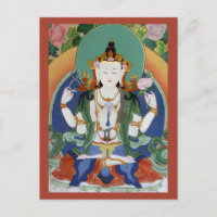 Chenrezig Bodhisattva of Compassion Tibetan Deity