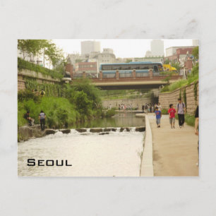 Cheonggye Stream Postcard