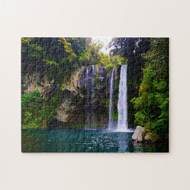 Cheonjiyeon Waterfall South Korea. Jigsaw Puzzle (Horizontal)