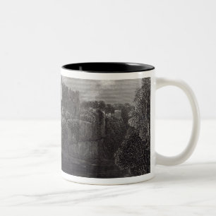Chepstow Castle, engraved by R. Hinshelwood Two-Tone Coffee Mug