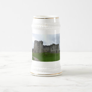 Chepstow Castle Wales Beer Mugs. Stein