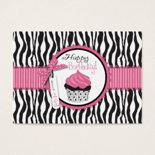 Chèque-cadeau chic de petits gâteaux de boutique