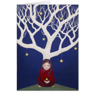 chèque-cadeau d'arbre d'étoile