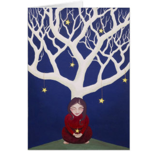 chèque-cadeau d'arbre d'étoile