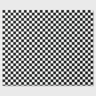 Chequerboard Checked Wrapping Paper