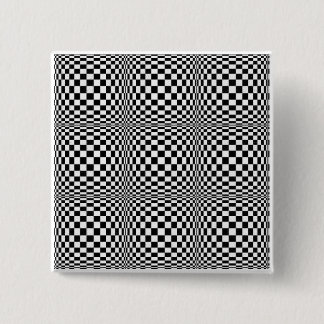 Chequerboard Illusion Square Button