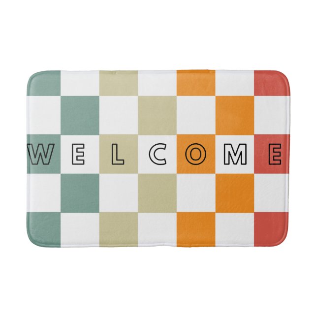 Chequerboard Mat | Mat & Rug (Front)