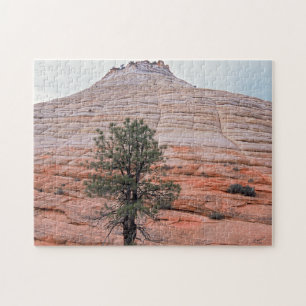 Chequerboard Mesa Jigsaw Puzzle
