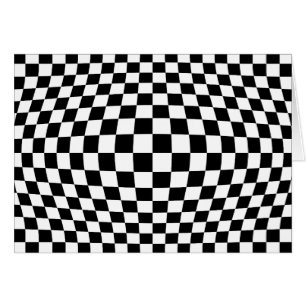 Chequerboard optical illusion