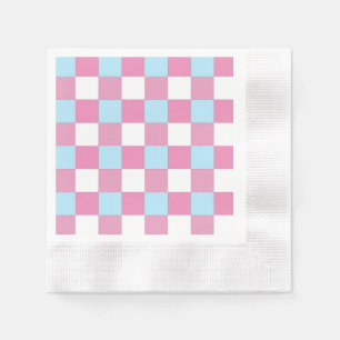 Chequerboard Pattern Napkin