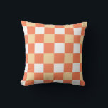 Chequerboard Pattern Throw Pillow<br><div class="desc">Cool retro chequerboard pattern</div>