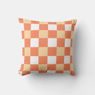 Chequerboard Pattern Throw Pillow