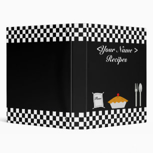 Chequerboard Recipe  Book Binder