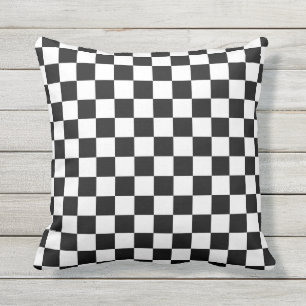 Chequerboard Throw Pillow