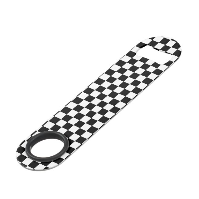 Chequered Bar Key (Front Angled)