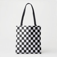 Chequered Black and White