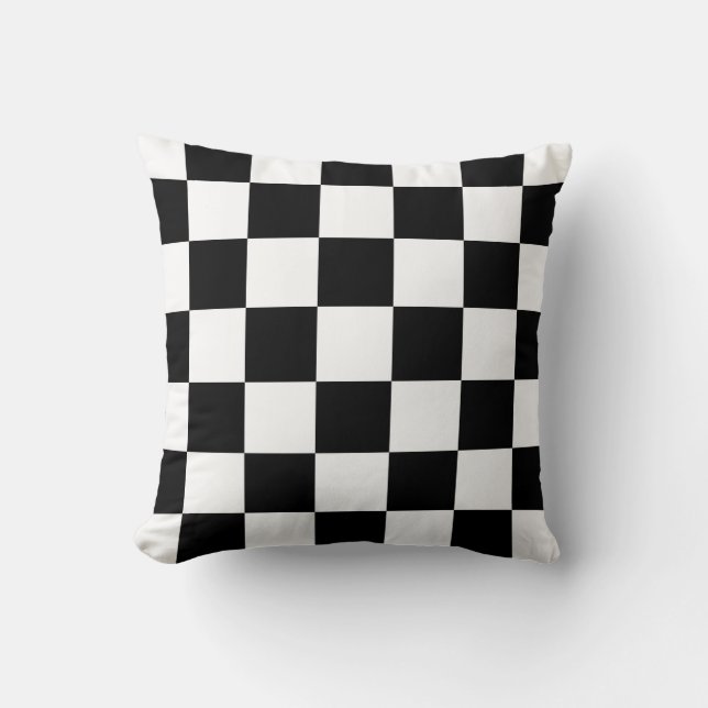 Chequered Board American MoJo Pillow (Front)