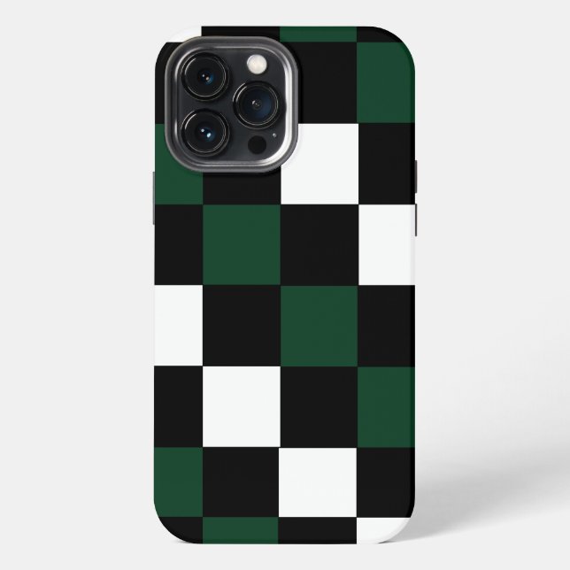 Chequered Board iPhone Case (Back)