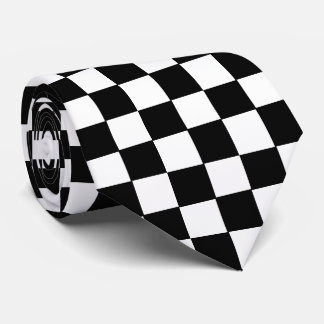 Chequered Board Tie