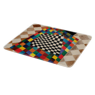 Chequered by Wassily Kandinsky Cutting Board
