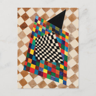 Chequered by Wassily Kandinsky Postcard