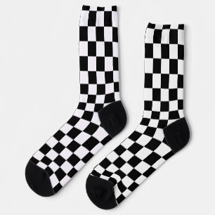 Chequered Crew Socks