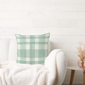 chequered cushion pillow