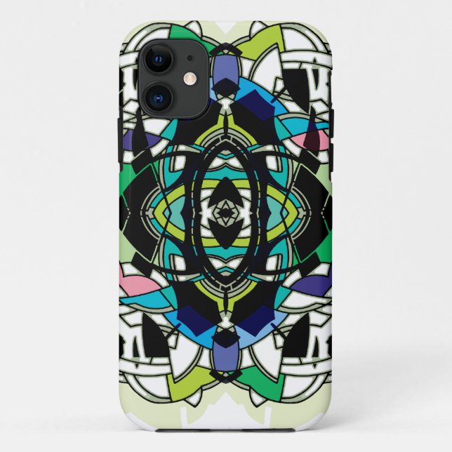 Chequered Design Case-Mate iPhone Case (Back)