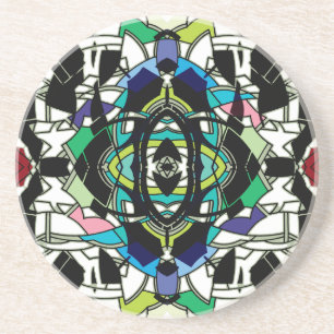 Chequered Design Coaster