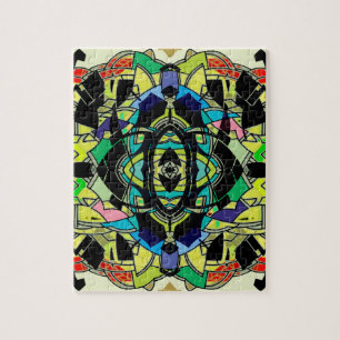 Chequered Design Jigsaw Puzzle