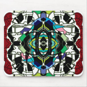 Chequered Design Mouse Pad