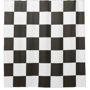Chequered Flag (Black and White) (Chequered Patter