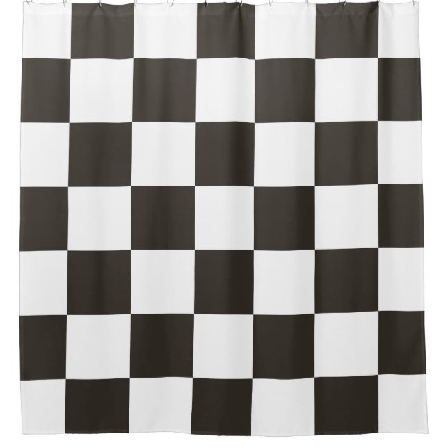 Chequered Flag (Black and White) (Chequered Patter (Front)