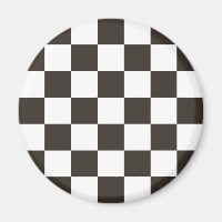 Chequered Flag (Black and White) (Chequered Patter