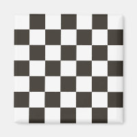 Chequered Flag (Black and White) (Chequered Patter