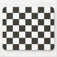 Chequered Flag (Black and White) (Chequered Patter