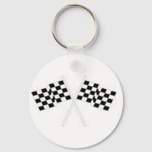 chequered flag KEYCHAIN