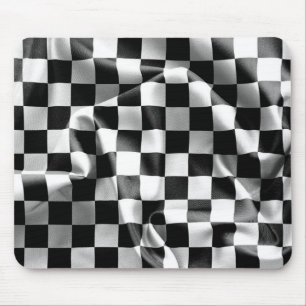 Chequered Flag Mouse Pad