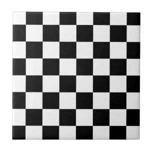 Chequered Flag Racing Chess Checkers Chessboard Tile